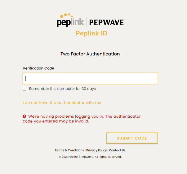 Two-Factor Authentication Support FAQ - Tips and Tricks - Peplink Community