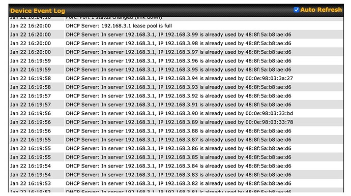 DHCP Logs