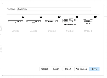 Define the names of the added elements