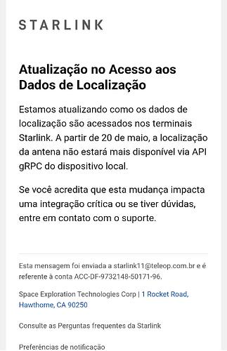 Starlink GPS down