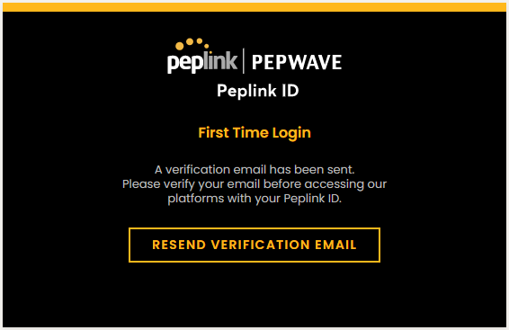 Peplink ID Verification Notice